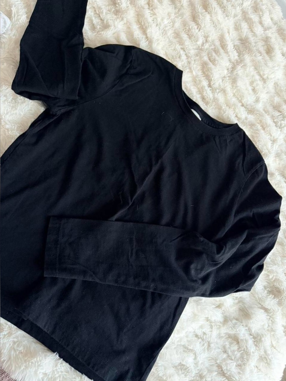 Victoria’s Secret PINK black long sleeve shirt